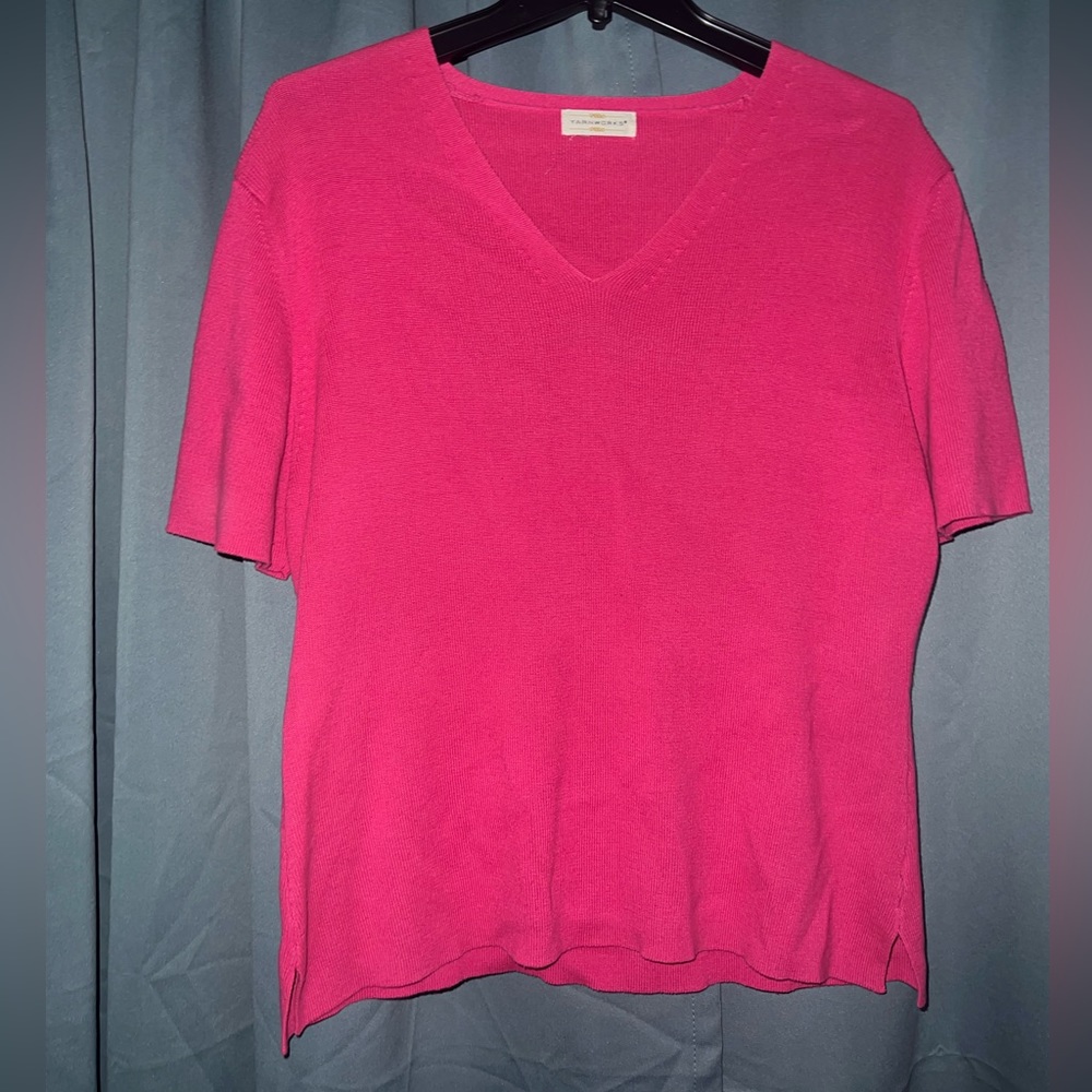 vintage pink sweater top